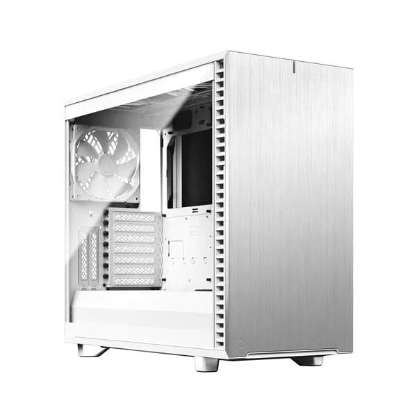 FRACTAL DESIGN Define 7 Clear EATX Mid Tower Cabinet (White)