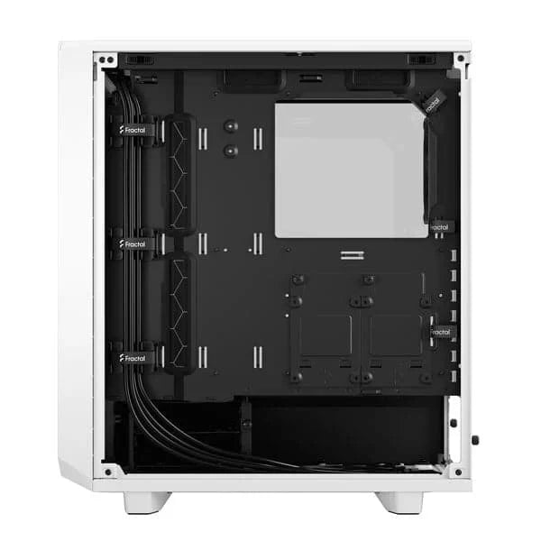 FRACTAL DESIGN Meshify 2 Compact Clear ATX Mid Tower Cabinet (White)