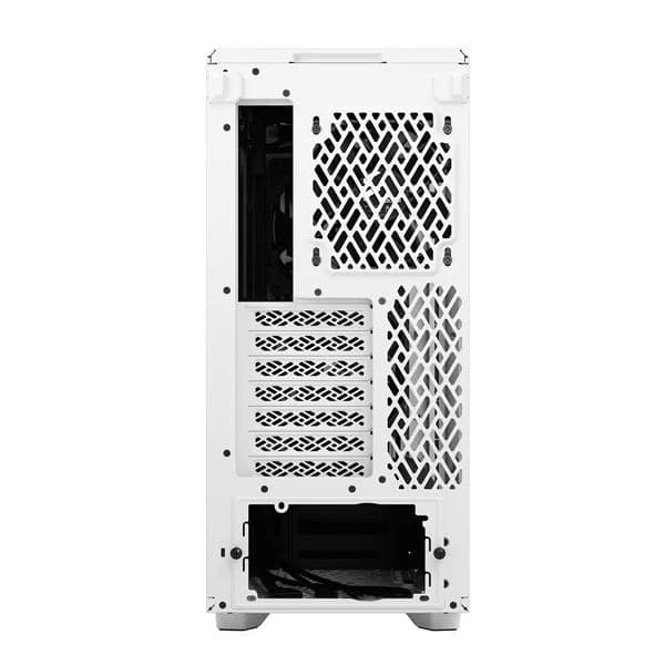 FRACTAL DESIGN Meshify 2 Compact Clear ATX Mid Tower Cabinet (White)
