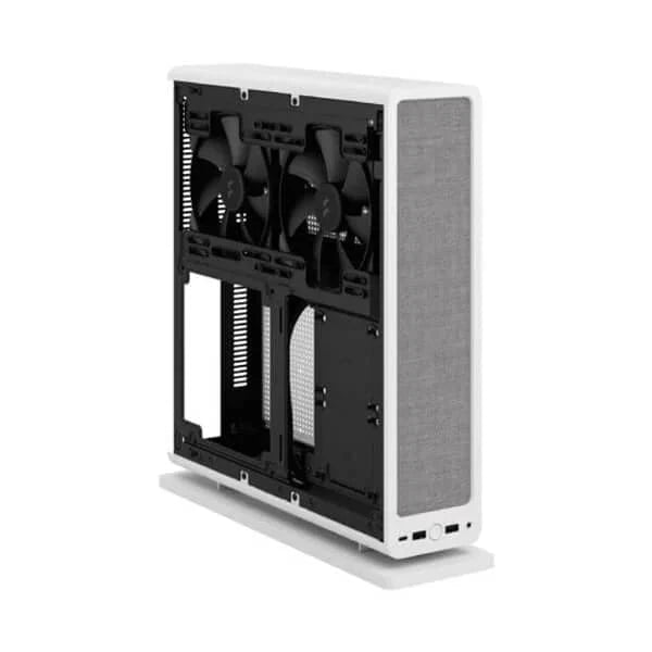 FRACTAL DESIGN Ridge ITX Mini Tower Cabinet (White)