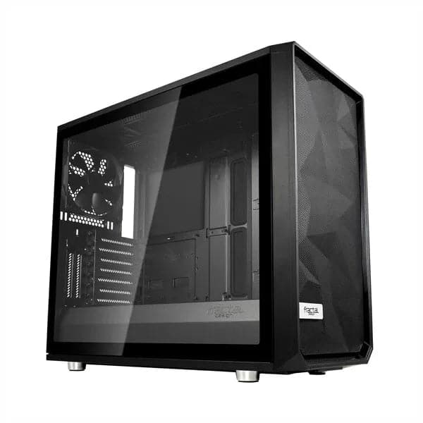 FRACTAL DESIGN Meshify S2 EATX Mid Tower Cabinet (Black)