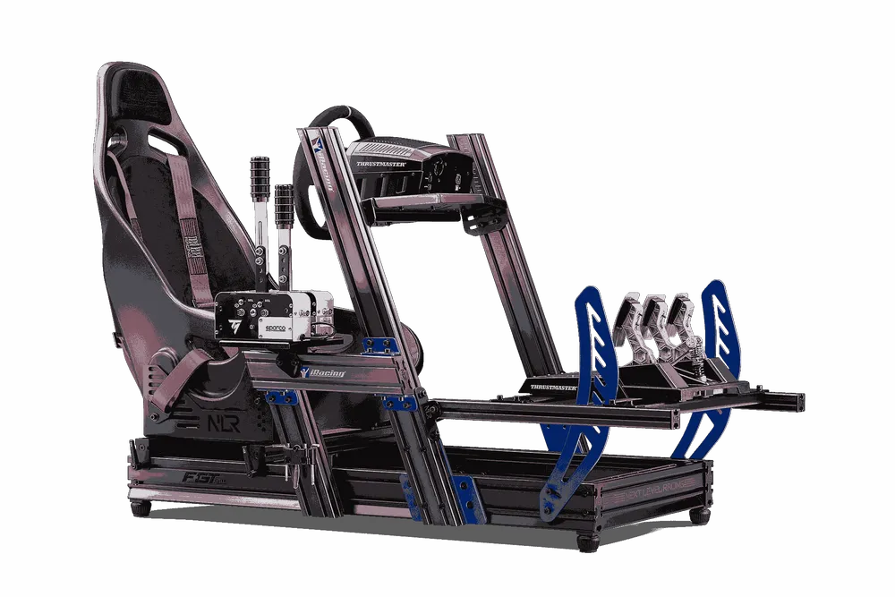 Next Level Racing F-GT Elite iRacing Edition Aluminum Formula GT Simulator Cockpit NLR-E012