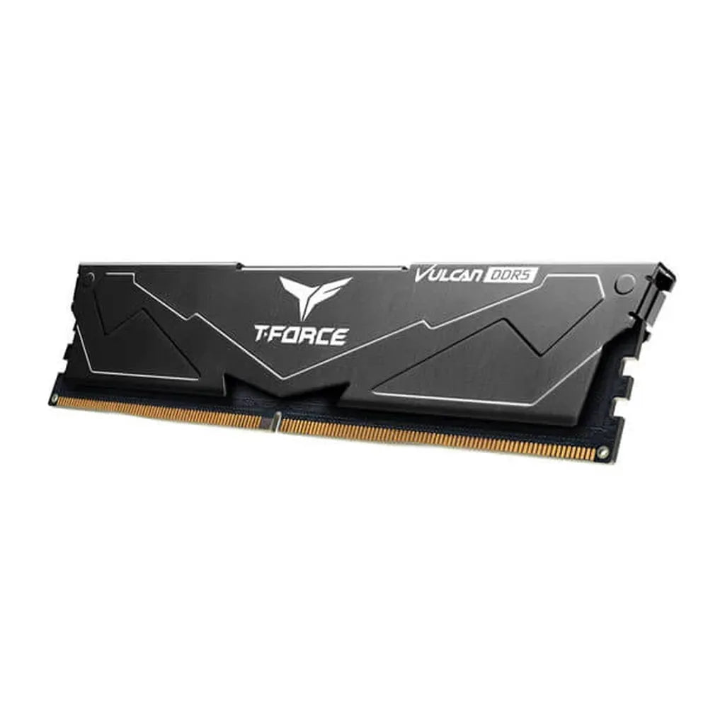 TEAMGROUP T-Force Vulcan 32GB ( 32GB x 1 ) 6000MHz DDR5 Ram (Black) ( CL38 )