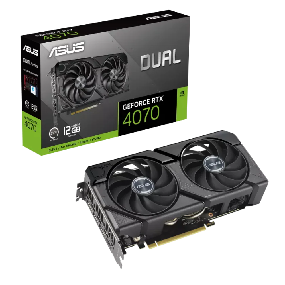 ASUS Dual GeForce RTX 4070 EVO 12GB NVIDIA Graphic Card