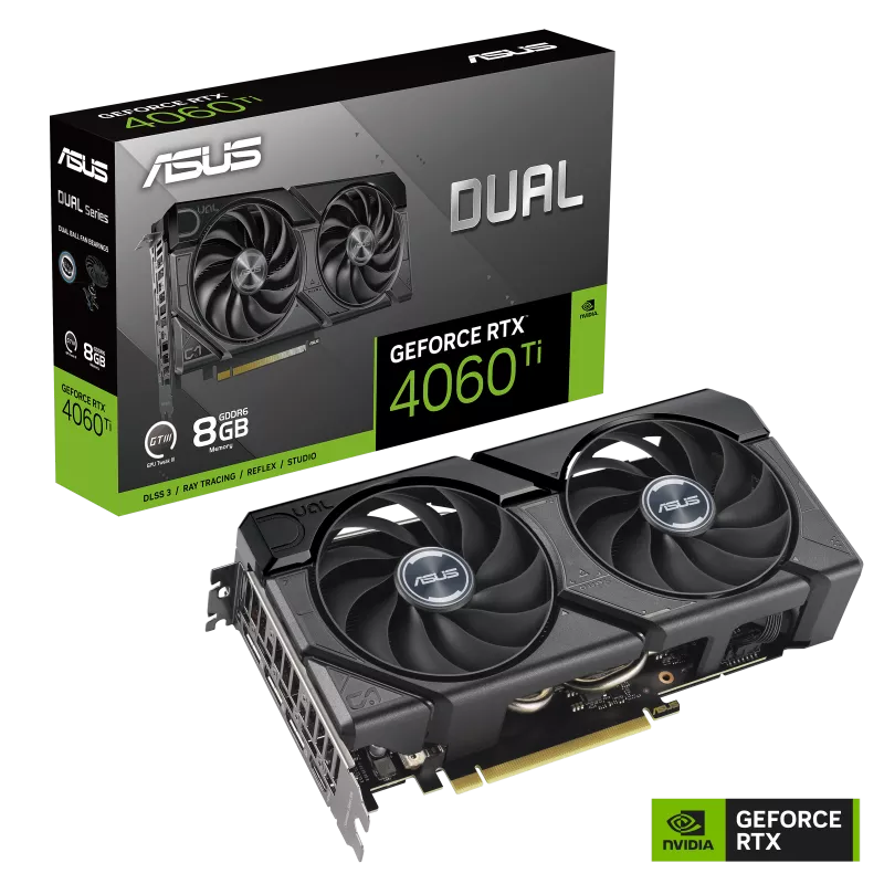 ASUS Dual GeForce RTX 4060 Ti EVO 8GB NVIDIA Graphic Card