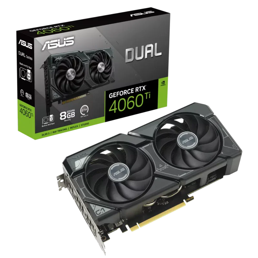 ASUS Dual GeForce RTX 4060 Ti SSD 8GB NVIDIA Graphic Card