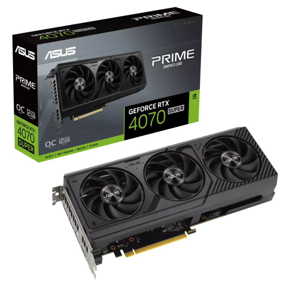 ASUS Prime GeForce RTX 4070 Super OC 12GB Nvidia Graphics Card