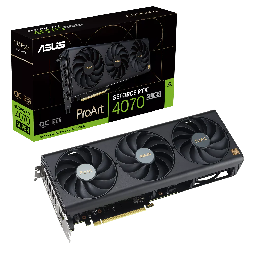 ASUS Proart GeForce RTX 4070 Super OC 12GB Nvidia Graphic Card