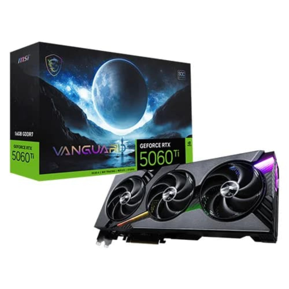 MSI GeForce RTX 5060 Ti Vanguard SOC 16GB Nvidia Graphic Card