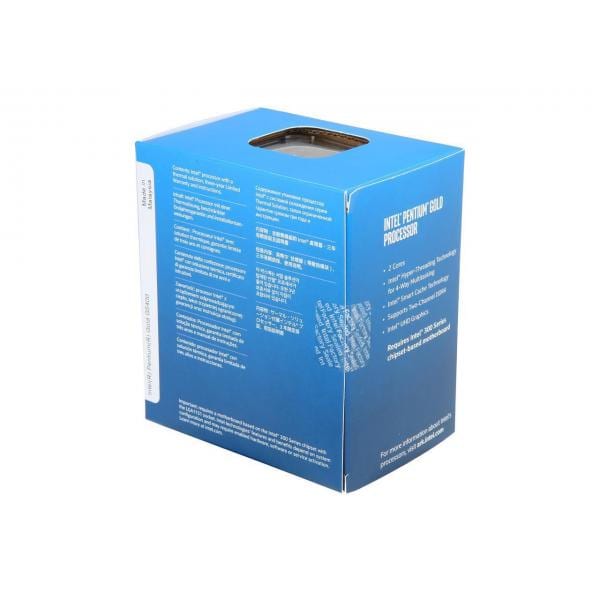 INTEL Pentium Gold 8th Generation G5400 Processor ( 3.7 GHz / 2 Cores / 4 Threads )