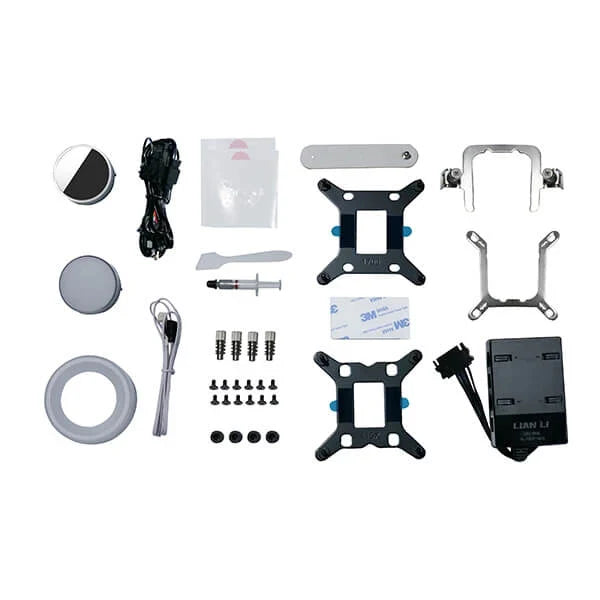 LIAN LI Galahad II Trinity SL-INF ARGB 360mm CPU Liquid Cooler (White)