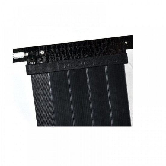 LIAN LI PCI-E 4.0 X 16 200MM Riser Cable (Black) (G89-PW-PCI420-IN)
