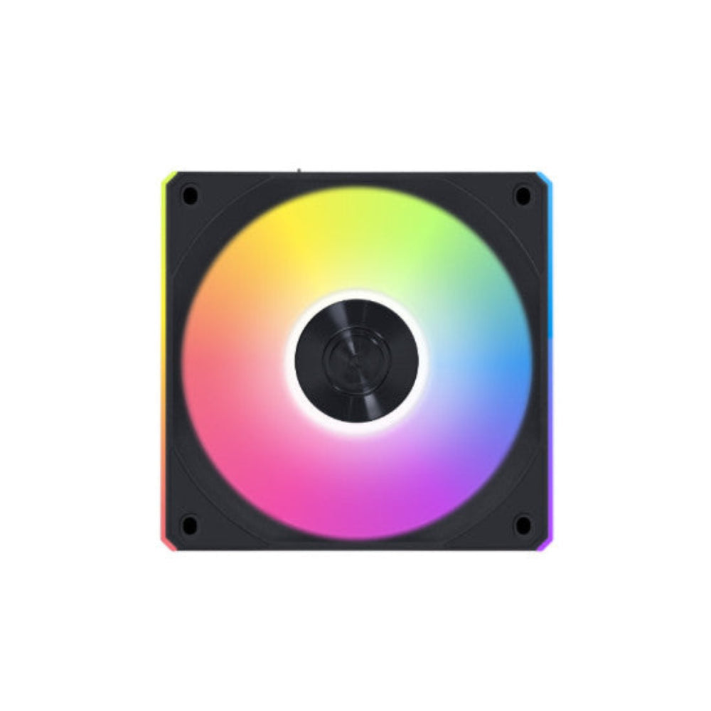 LIAN LI UNI CL120 120mm ARGB Wireless Cabinet Fan ( Black ) ( Triple Pack )