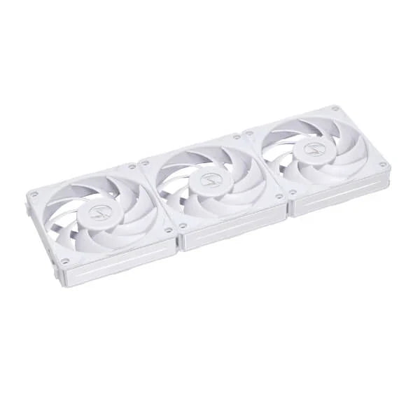 LIAN LI UNI Fan P28 120mm Non-RGB Cabinet Fan (White) (Triple Pack)