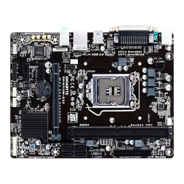 GIGABYTE GA-H110M-DS2 DDR4 Intel Motherboard