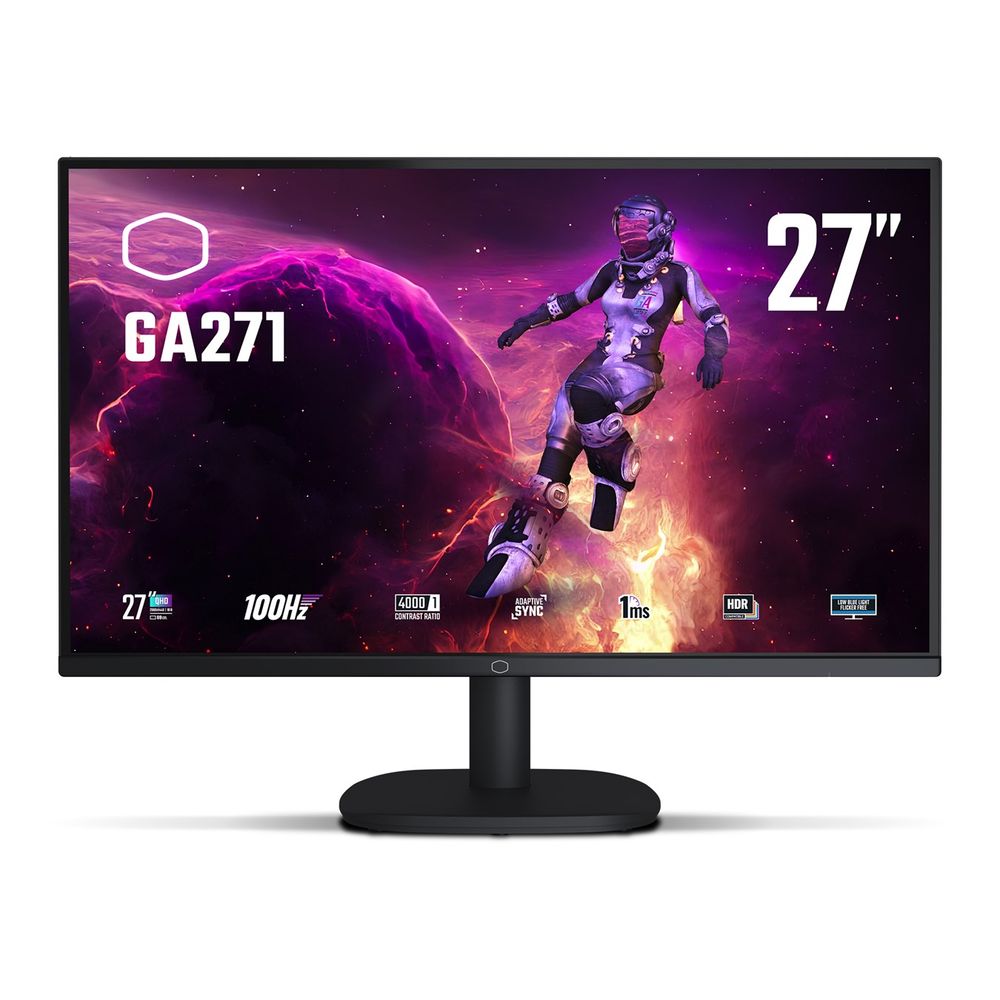 COOLER MASTER GA271 27 Inch QHD 100Hz 95% SRGB 1MS Gaming Monitor