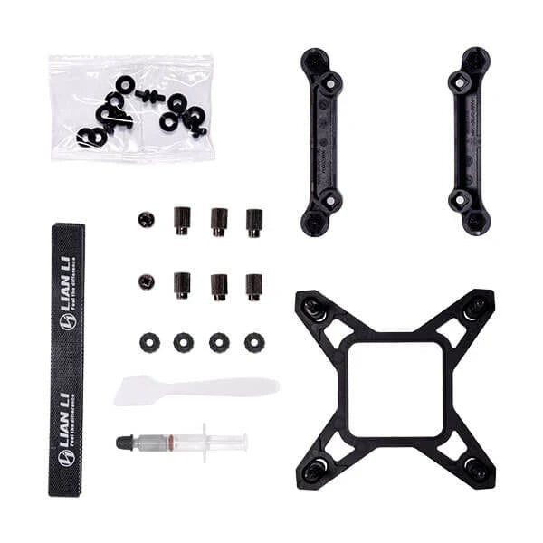 LIAN LI Galahad II LCD ARGB 280mm CPU Liquid Cooler (Black)