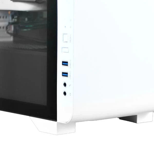 GAMDIAS Mars E2 Gaming MATX Mini tower Cabinet (White)