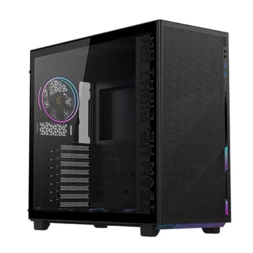 GIGABYTE Aorus C400 Glass ARGB ATX Mid Tower Cabinet (Black)