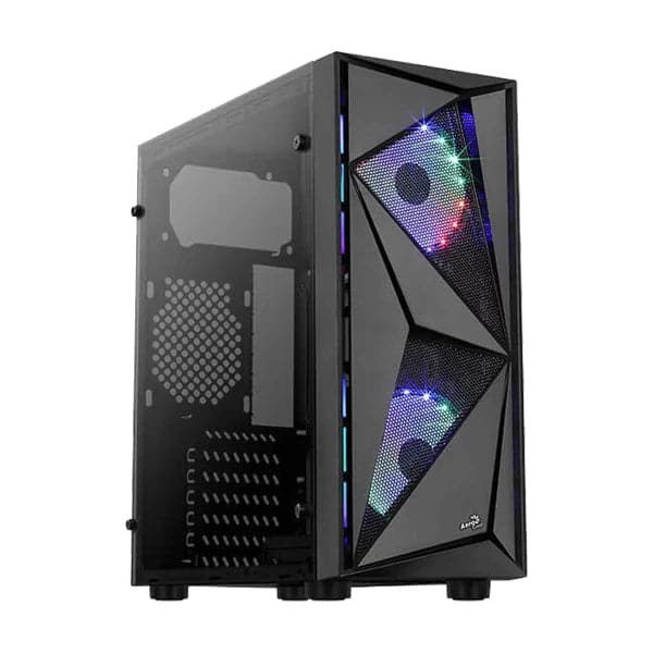 AEROCOOL Glider Cosmo ATX Mid Tower Cabinet (Black)