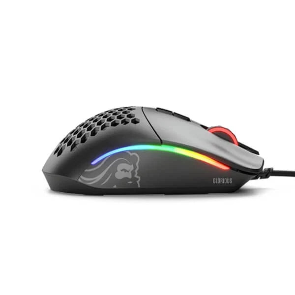 GLORIOUS Model I Wired Ergonomic Gaming Mouse ( GLO-MS-DM-MB ) ( 19000DPI / 9 Macro Buttons ) ( Matte Black )
