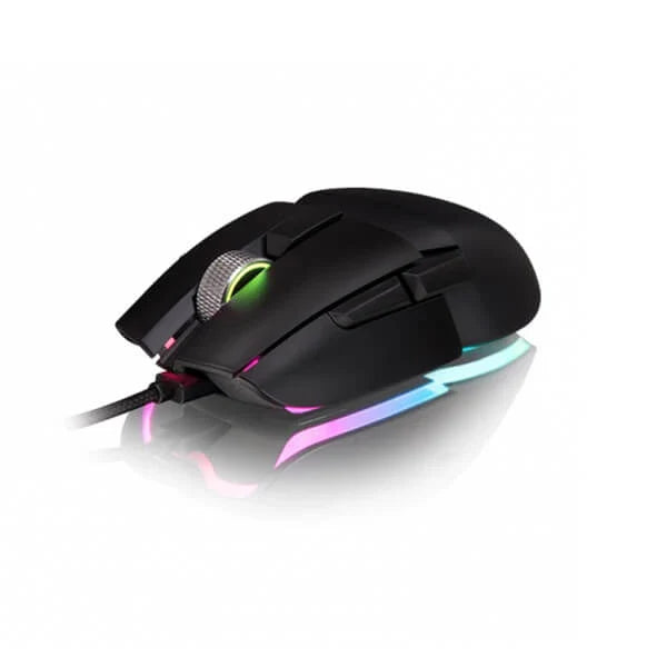 THERMALTAKE Argent M5 Wired Ambidextrous Gaming Mouse (GMO-TMF-WDOOBK-01) (16000DPI/8 Macro Button) (Black)