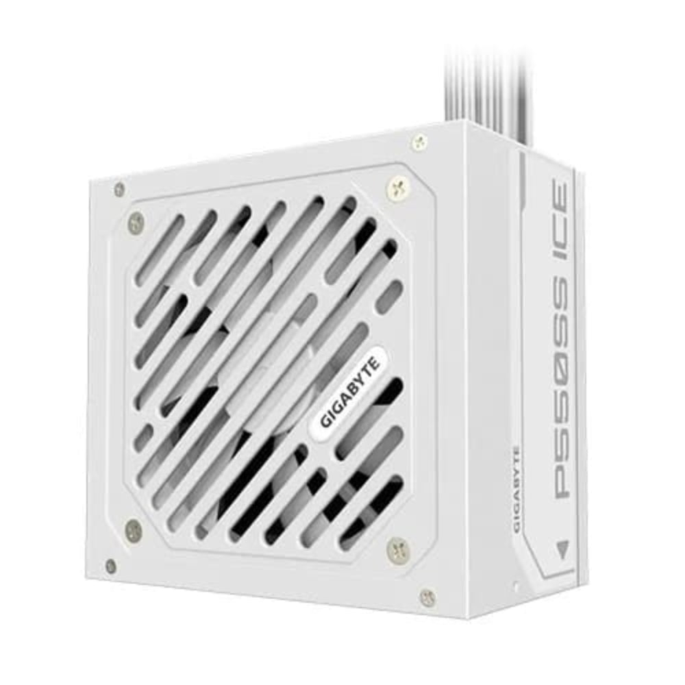 GIGABYTE P550SS Ice 80+ Silver Non-Modular ATX 3.0 Power Supply ( 550W ) ( White )
