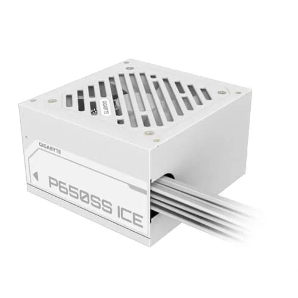 GIGABYTE P650SS 650W 80 + Silver ATX 3.0 Non Modular Power Supply ( White )