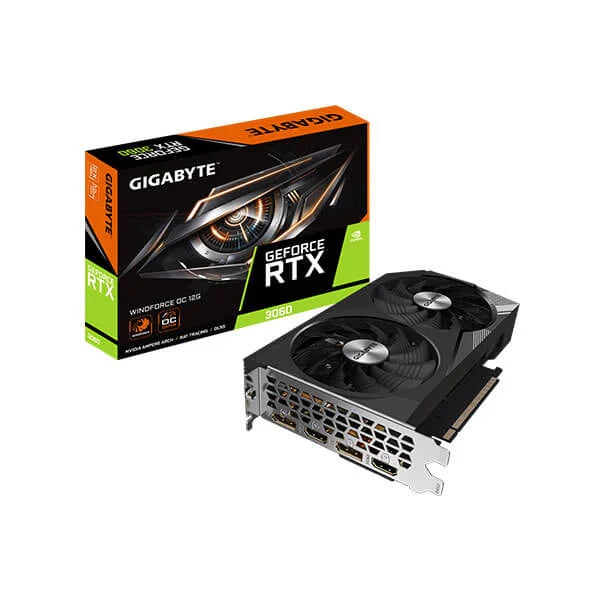 GIGABYTE GeForce RTX 3060 WindForce OC 12GB Nvidia Graphic Card