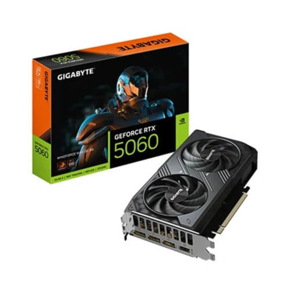 GIGABYTE Geforce RTX 5060 WindForce Max OC 8GB NVIDIA Graphic Card