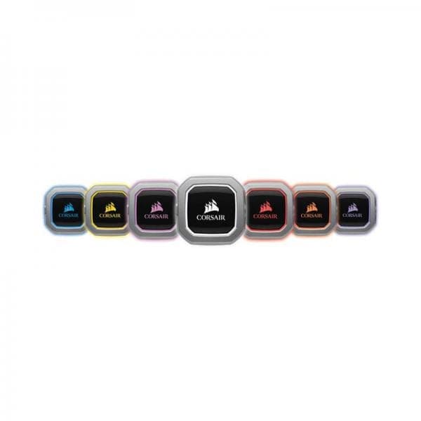 CORSAIR H100i Pro RGB 240mm CPU Liquid Cooler (Black)