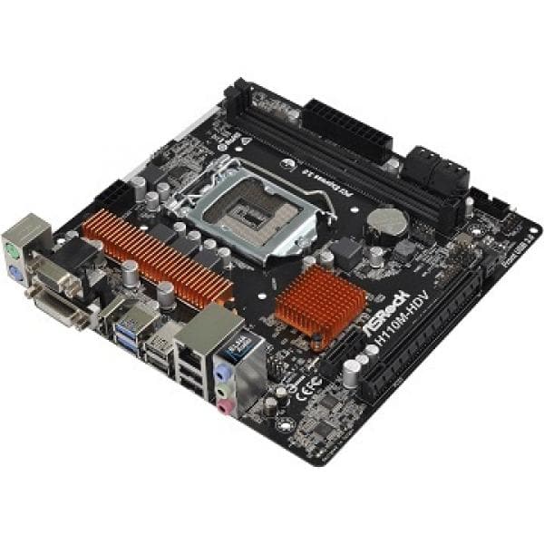 ASROCK H110M HDV R3.0 DDR4 Intel Motherboard