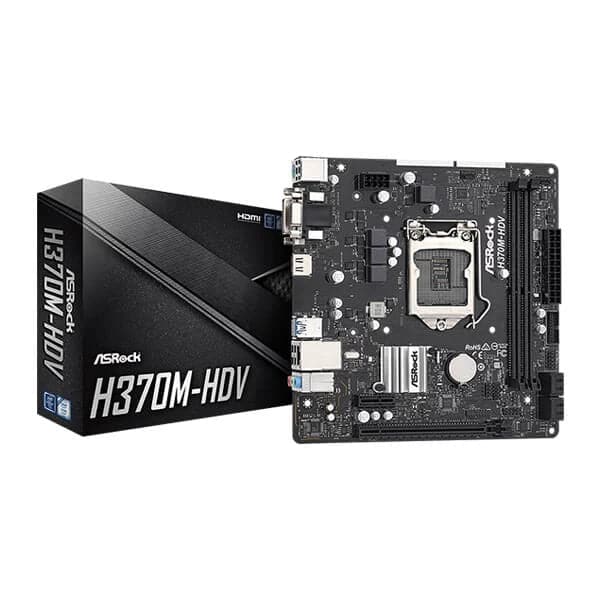 ASROCK H370M-HDV DDR4 Intel Motherboard