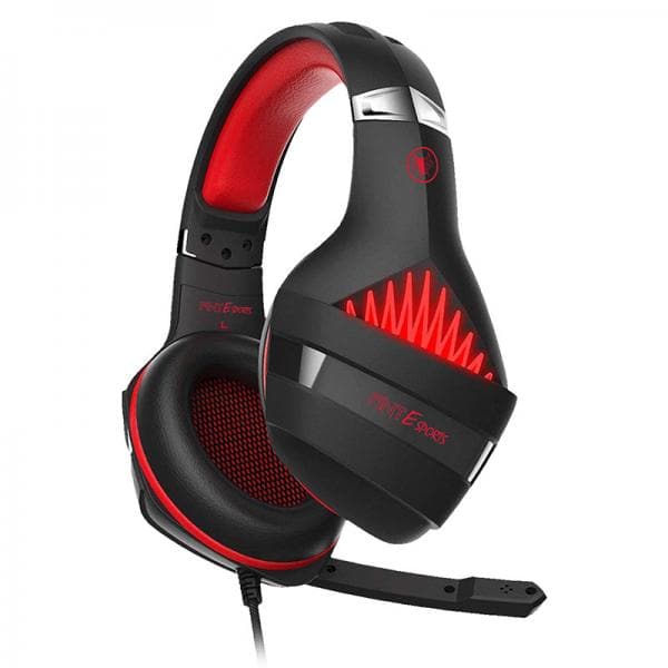 ANT ESPORTS H500 RGB 3.5mm Wired Gaming Headphone ( Black / Red )