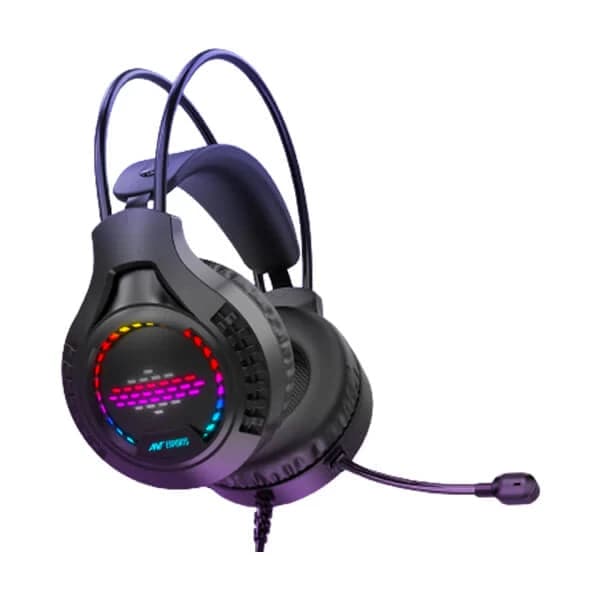 ANT ESPORTS H650 RGB 3.5mm Wired Gaming Headphone ( Black ) ( PC / Playstation / Mobile / Xbox )