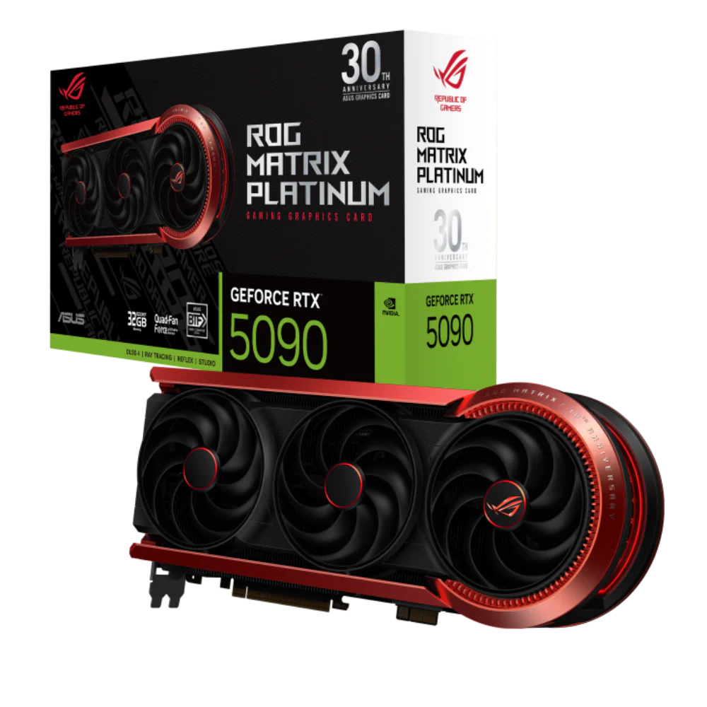 ASUS ROG Matrix Platinum Geforce RTX 5090 32GB 30th Anniversary Edition NVIDIA Graphic Card