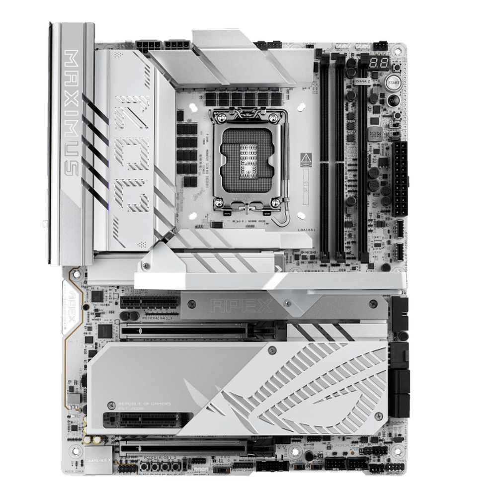 ASUS ROG Maximus Z890 Apex Wifi DDR5 Intel Motherboard ( White )