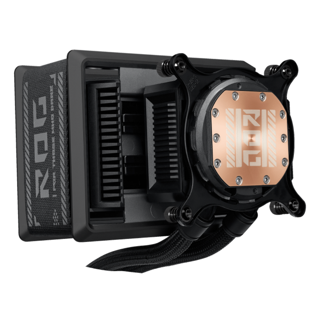 ASUS ROG Ryou IV SLC 360mm ARGB CPU Liquid Cooler ( Black ) ( With LCD Display )