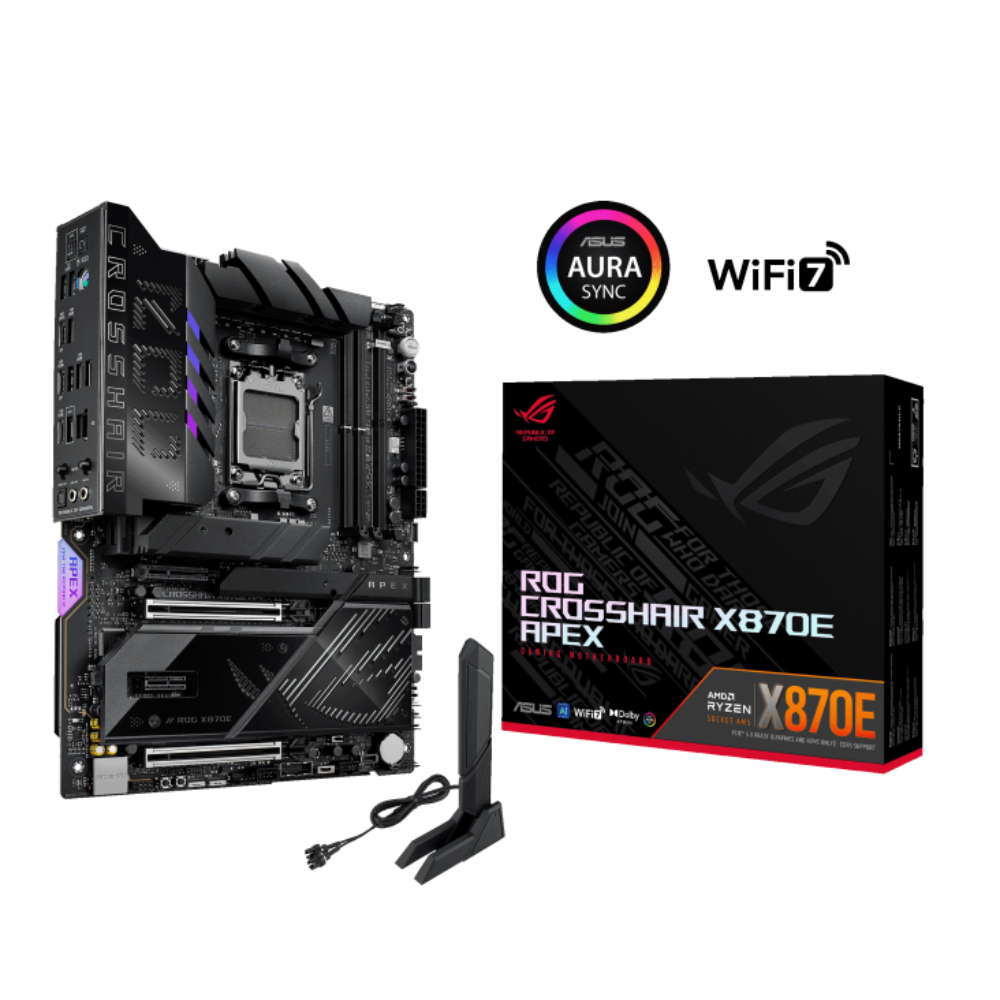 ASUS ROG CROSSHAIR X870E Apex Wifi7 DDR5 AMD Motherboard