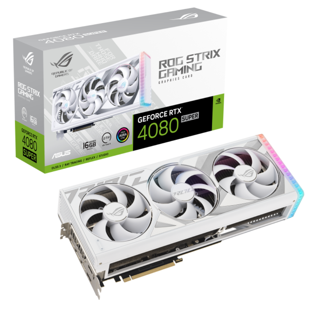 ASUS ROG Strix GeForce RTX 4080 Super White 16GB Nvidia Graphic Card