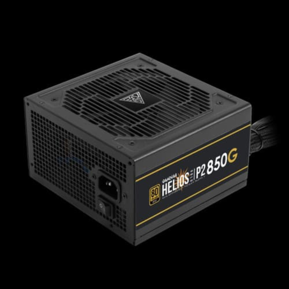 GAMDIAS Helios P2-850G 850 Watt 80 Plus Gold Non Modular ATX 3.0 Power Supply (Black)