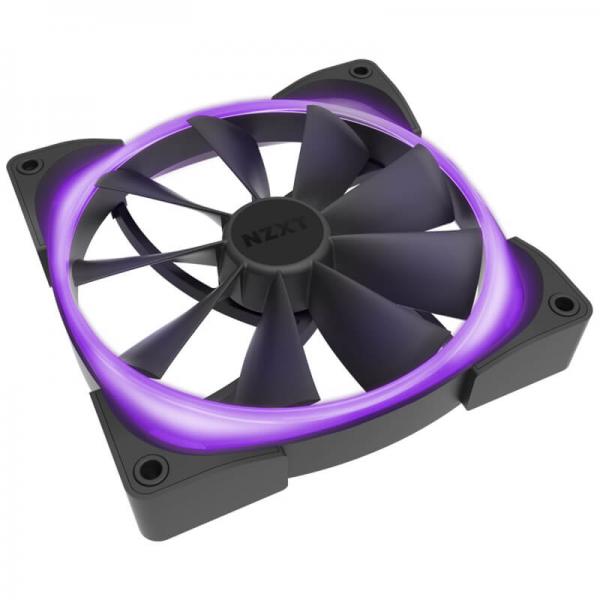 NZXT Aer RGB 2 Starter Kit 120mm Cabinet Fan Black (Single Pack)