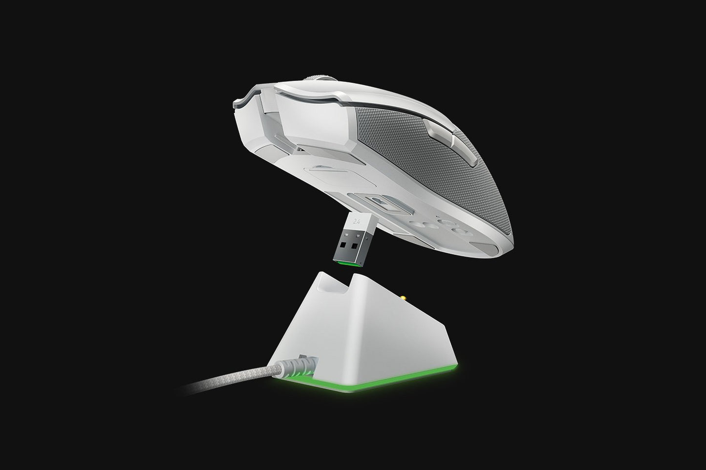 RAZER Viper Ultimate Wireless Ambidextrous Gaming Mouse ( RZ01-03050100-R3A1 ) ( 20000DPI / 6 Macro Button ) ( Mercury )