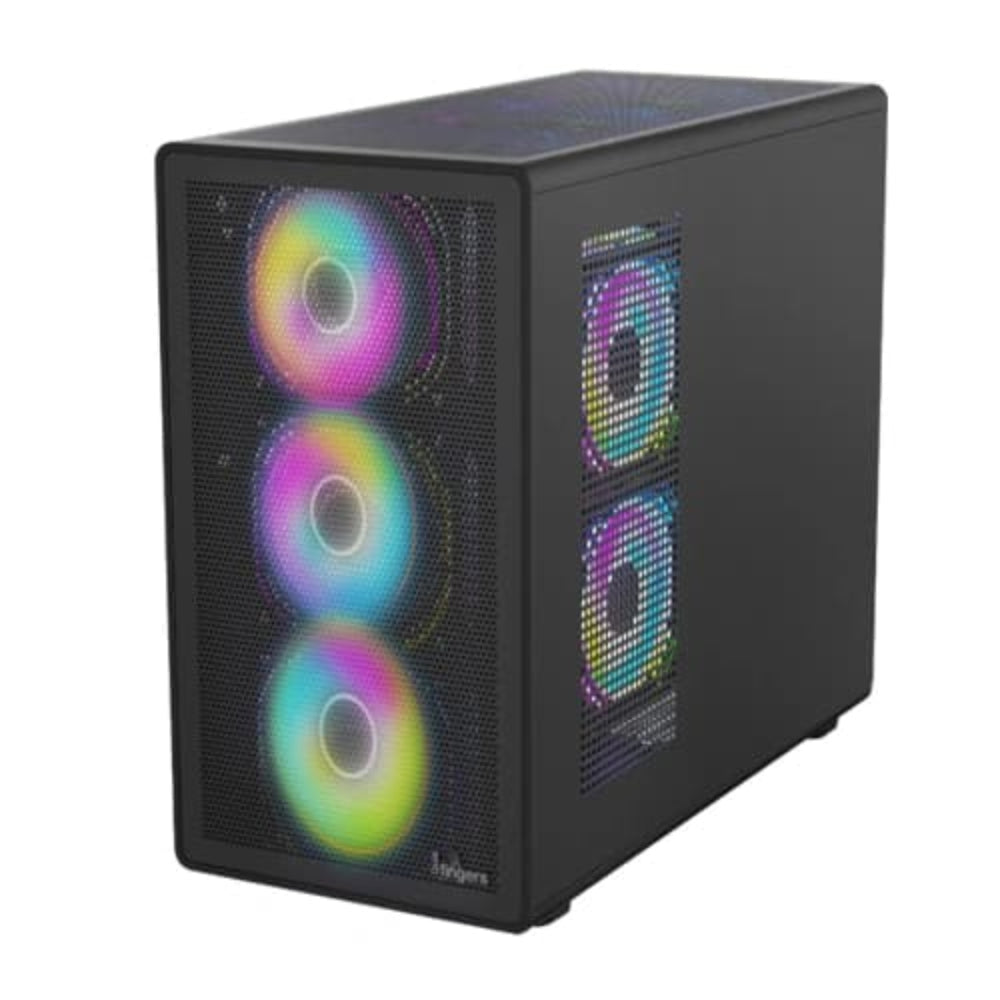 FINGERS HyperHawk RGB MATX Mini Tower Cabinet ( Black )