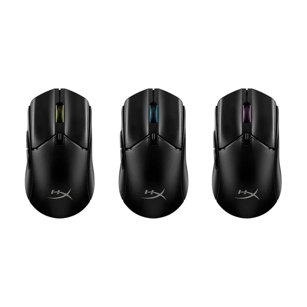 HYPERX Pulsefire Haste 2 Core Wireless Ambidextrous Gaming Mouse (8R2E6AA) (12000 DPI / 6 Macro Buttons) (Black)