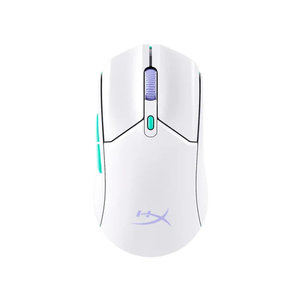 HYPERX Pulsefire Haste 2 Core Wireless Ambidextrous Gaming Mouse (8R2E7AA) (12000 DPI / 6 Macro Buttons) ( White )