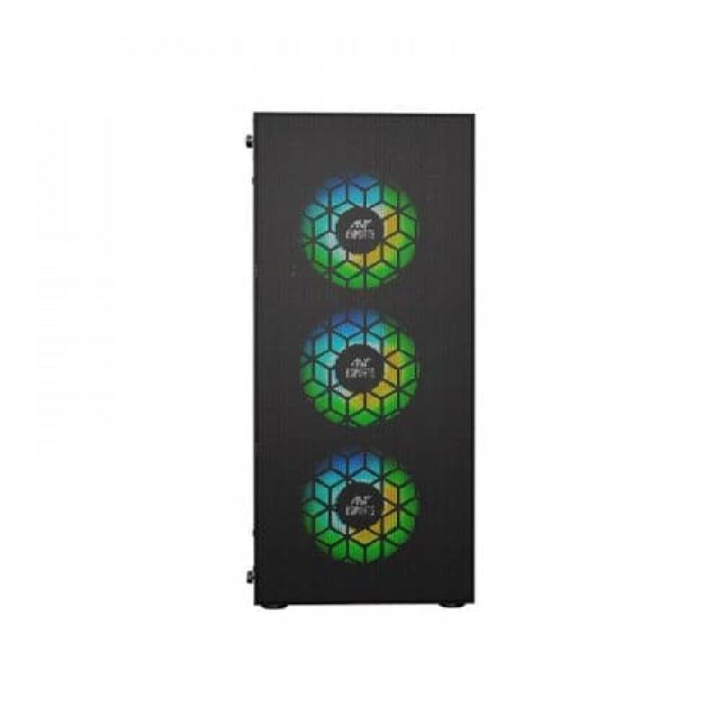 ANT ESPORTS ICE-110 RGB EATX Mid Tower Cabinet (Black)
