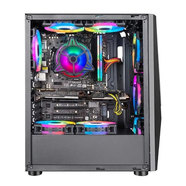 ANT ESPORTS ICE-130AG ATX Mid Tower Cabinet (Black)
