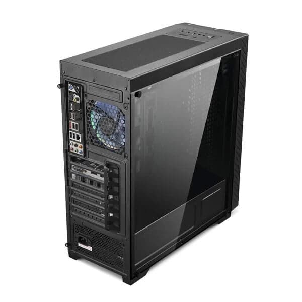 ANT ESPORTS ICE-200TG ARGB ATX Mid Tower Cabinet (Black)