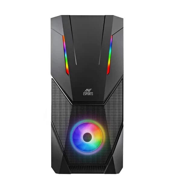 ANT ESPORTS ICE-211TG ARGB ATX Mid Tower Cabinet (Black)